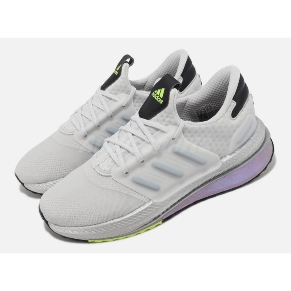 (299/20)Size 12 Adidas  X_PLRBOOST Silver Metallic Grey Men‎